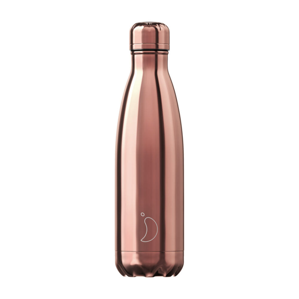 Isolierflasche aus Edelstahl (500ml) Chrome Rose