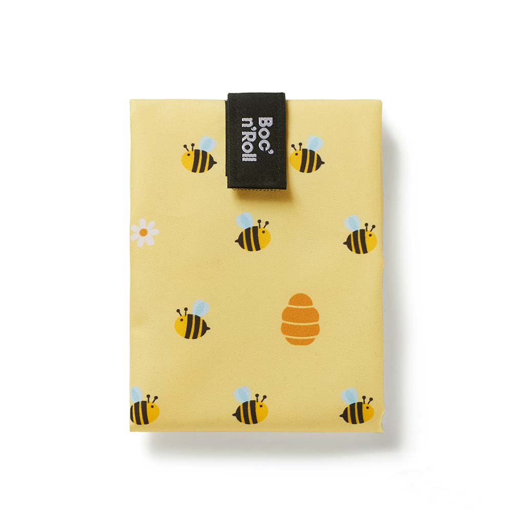 Wiederverwendbare Brottüte - Sandwich Wrap 'Boc 'n Roll', Tiere Biene
