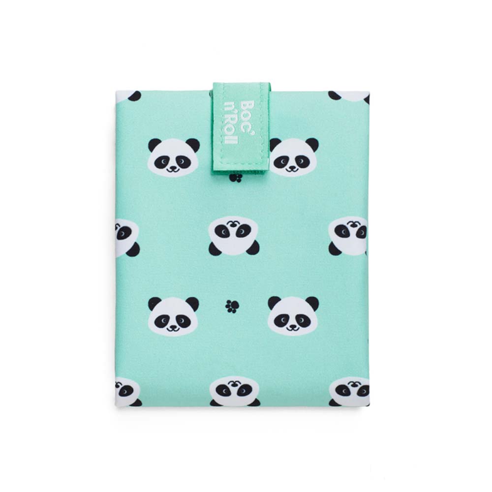 Wiederverwendbare Brottüte - Sandwich Wrap 'Boc 'n Roll', Tiere Panda