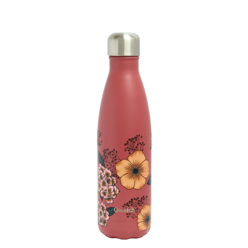 Thermosflasche aus Edelstahl mit Motiv (500ml) - Anemone
