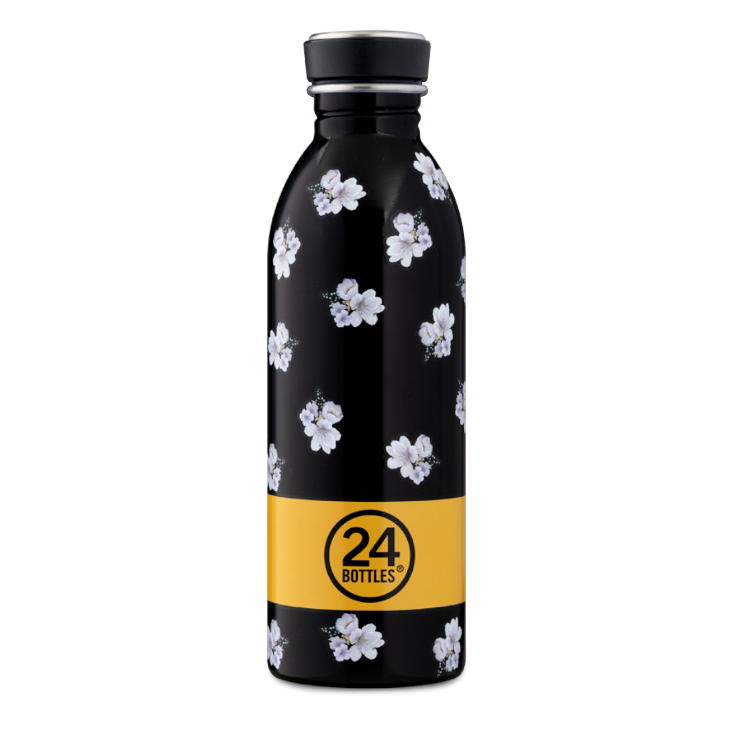 Stylische Trinkflasche aus Edelstahl (500ml) Bloom Box