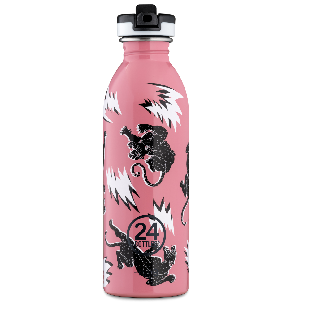 Stylische Trinkflasche aus Edelstahl (500ml) Wild Tune Sport with Lid