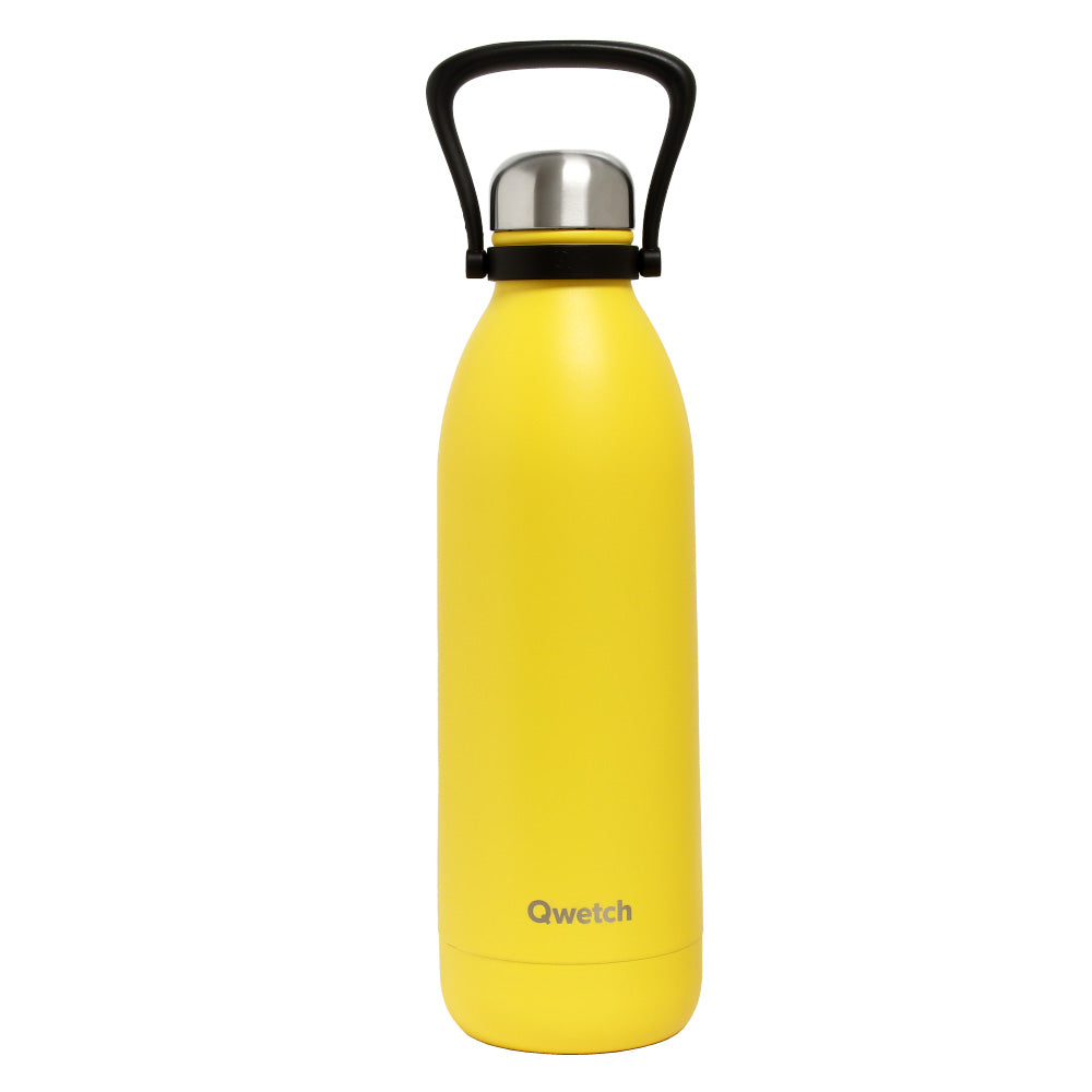 XXL Thermosflasche aus Edelstahl (1,5l) Gelb