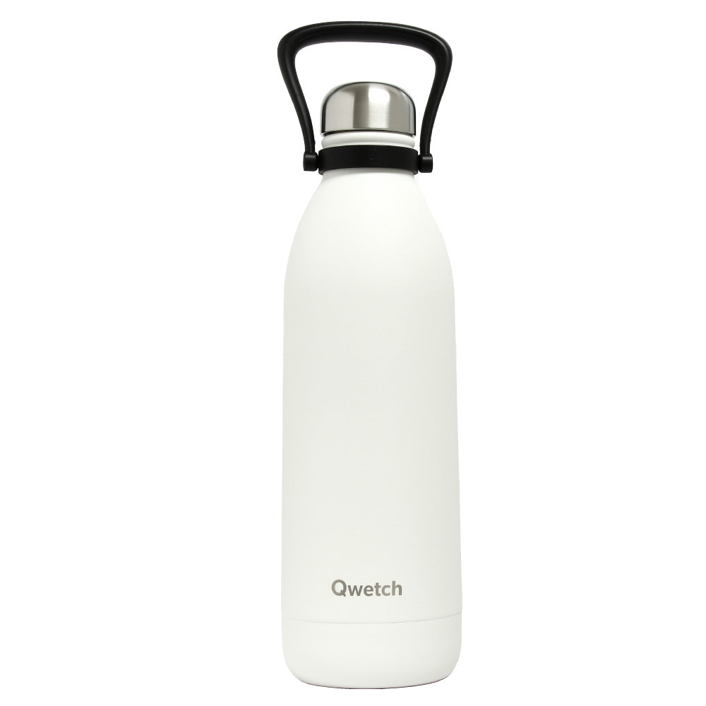 XXL Thermosflasche aus Edelstahl (1,5l) Weiß